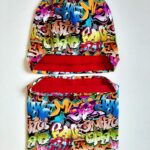 Set caciula & buff Grafitti